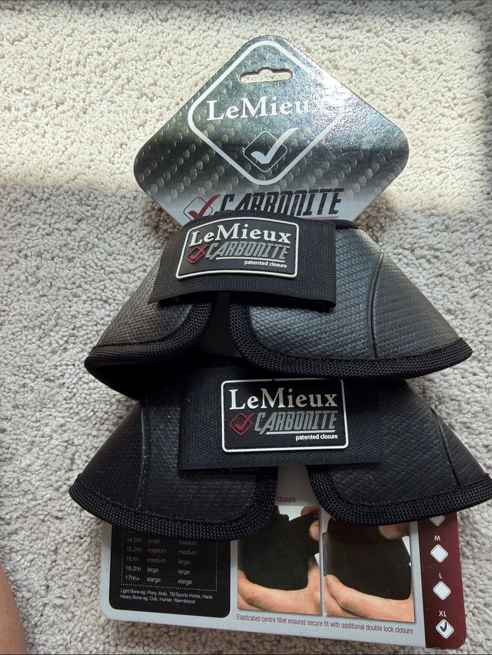 Le Mieux Carbonite Overreach Boots Sz XL New $40 - Picture 4 of 6